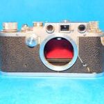 Leica IIIc Piros redőny fényképezőgép váz hibás! fotó