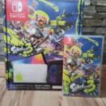 Nintendo Switch Oled Splatoon3 konzol, splatoon3 játék fotó