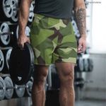 CAMO HQ - M90 Swedish Camo Futó Running Short NMA fotó