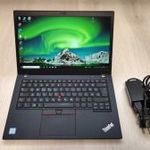 Gyors Lenovo Thinkpad T480s üzleti Full HD érintős laptop i5-8350U 8GB DDR4, 256GB nvme SSD, Windows10 fotó