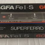 AGFA FE I-S 60 SUPERFERRO HDX 1982-1985 BONTATLAN AUDIOKAZETTA 1 FT NMÁ! fotó