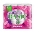 6x Müller Basic 3 rétegű WC papír XXL 24 tekercs fotó