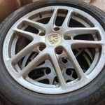 Porsche Boxster/Cayman 4 db 17" alufelni kitűnő állapotú Pirelli Cinturato gumikkal fotó