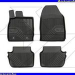 FORD FIESTA MK6 2013.02-2017.05. Gumiszőnyeg garnitúra vezetőoldali rögzítés (4db) m... fotó