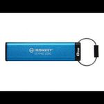 Kingston Technology IronKey Keypad 200 USB flash meghajtó 8 GB USB C-típus 3.2 Gen 1 (3.1 Gen 1) ... fotó