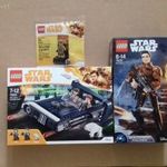 Bontatlan Star Wars LEGO 75535 HAN SOLO + 75209 SOLO TEREPSIKLÓJA + 40300 HAN SOLO MINIFIGURA fotó