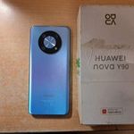 Huawei Nova Y90 6/128GB Dual Független Újszerű Blue Garis ! fotó