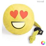 Emoji Szív nylon válltáska, sárga (40x38 cm) fotó