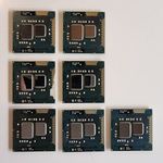 Intel i3-330M, i3-370m, i3-380m típusú laptop processzorok fotó