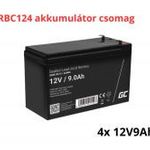 APC APCRBC124 helyettesítő akkumulátor csomag (4x 12V 9Ah) fotó