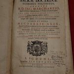 Hortus Pastorum 1742 nagyméretű antik könyv fotó