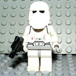 Lego sw0115 Snowtrooper - birodalmi katona téli szerelésben. Star Wars legó játék minifigura 2007-11 fotó