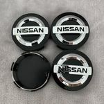 Új 4db Nissan 60mm Felni Alufelni Kupak Közép Felnikupak Felniközép Embléma Sapka Porvédő Jel fotó