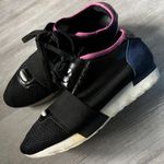 Balenciaga fake Race runner fekete lila sneaker cipő EUR 39 fotó