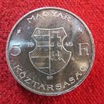 KOSSUTH 5 FORINT 1946 EZÜST: 20g kiv+ fotó