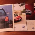 Volkswagen Golf 4 prospektusa. Prospektus szett 532 fotó