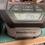 Metabo R 12-18 BT akkus rádió fotó