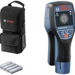 Bosch Professional Helymeghatározó D-tect 120 0601081303 Keresési mélység (max.) 120 mm Alkalmas ... fotó