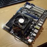 Asrock AM3 alaplap, USB3, +Phenom II X2 +8GB DDR +HD 5670 fotó