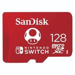 Sandisk 00183552 128GB SD micro (SDXC Class 10 UHS-I U3) Nintendo Switch memóriakártya fotó