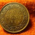 Kanada 1 cent 1898 fotó