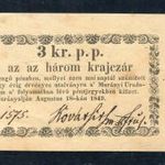 1849 Murányalja 3 Krajcár aUNC -NT06 fotó