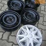 4x108 Ford Fiesta, Focus I., Fusion, B-Max 15" lemezfelni + Tpms fotó