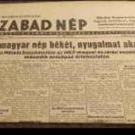 Szabad Nép 1947. április 15 fotó