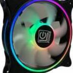 LC Power LC-CF-120-ARGB-B 120mm ARGB Case Fan Black fotó