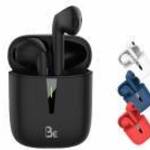 Bluestork Fülhallgató Vezeték Nélküli - BE POP 2 BLACK (Bluetooth v5.0, mikrofon, fekete) - BLUESTOR fotó