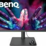 BenQ Monitor 27" - PD2705U (IPS, 16: 9, 3840x2160, 5ms, 350dc/m2, DP, HDMI, USB-C, Speaker, mag. fotó