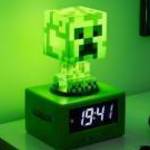 Minecraft Creeper ébreszőóra világítással fotó