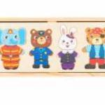 Állatos puzzle dobozban Montessori Baby Mix - BABY MIX fotó