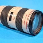 Canon ef 70-200mm f2.8 L usm objektív hibás karcos fotó