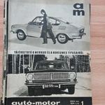 Autó-motor újság 1971 év 1-24.szám fotó