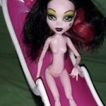 Eredeti MATTEL - MONSTER HIGH BARBIE baba szoba bútor rémes fürdőkád BABÁVAL 30X20cm a képek szerint fotó