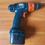 BLACK & DECKER AKKUS FÚRÓGÉP 1 ft-ért NMÁ !!! fotó