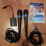 Playstation 2 singstar + mikrofonok fotó