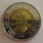 1996-os bi-metál 100 forint! Verdefényes! Forgalmi sorokban nem volt benne!!! fotó