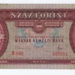 1968 100 forint UNC fotó