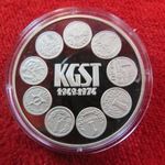 KGST 100 FORINT 1974 EZÜST: 22g PP, enyhe oxidfolt és mikrokarc fotó