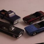 Hotwheels American Muscle Cars Lincoln Pontiac Firevird Camaro Chevrolet pickup fotó