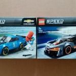 Bontatlan 2 db LEGO Speed Champions EGYBEN: 75891 CHEVROLET CAMARO + 75892 MCLAREN SENNA fotó