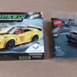 Új - BONTATLAN Speed Champions LEGO -k: 75870 CHEVROLET CORVETTE Z06 + 30342 Lamborghini polybag fotó