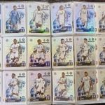 18 darab Real Madrid focis kártya Topps Match Attax 2025 teljes alapsor Mbappé Vinícius Bellingham fotó