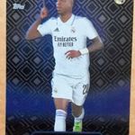 Vinícius Jr. Real Madrid Black Edge Limited focis kártya Topps Champions League Match Attax 2023 fotó