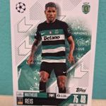 Topps UCC Match Attax: Matheus Reis - Sporting Clube De Portugal fotó