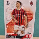 Topps UCC Match Attax: Tijjani Reijnders - AC Milan fotó