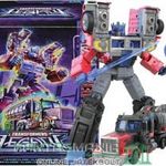 16-18cm-es Transformers figura - Laser Rod Optimus Prime kamionná alakítható figura trailerrel, kard fotó