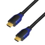 LogiLink HDMI apa-apa kábel 4K/60Hz fekete-kék 3m (CH0063) (CH0063) fotó